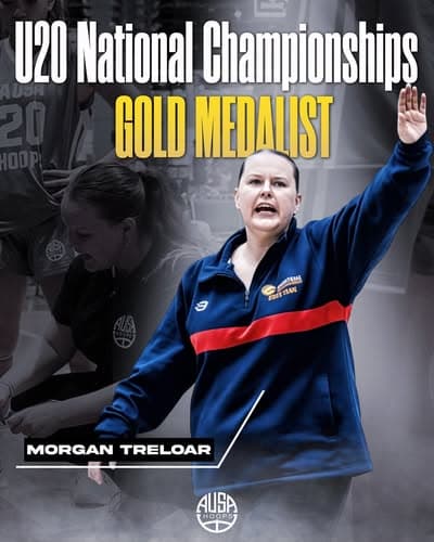 Morgan Treloar and the Basketball SA U20 Women take gold at the U20 National Championships