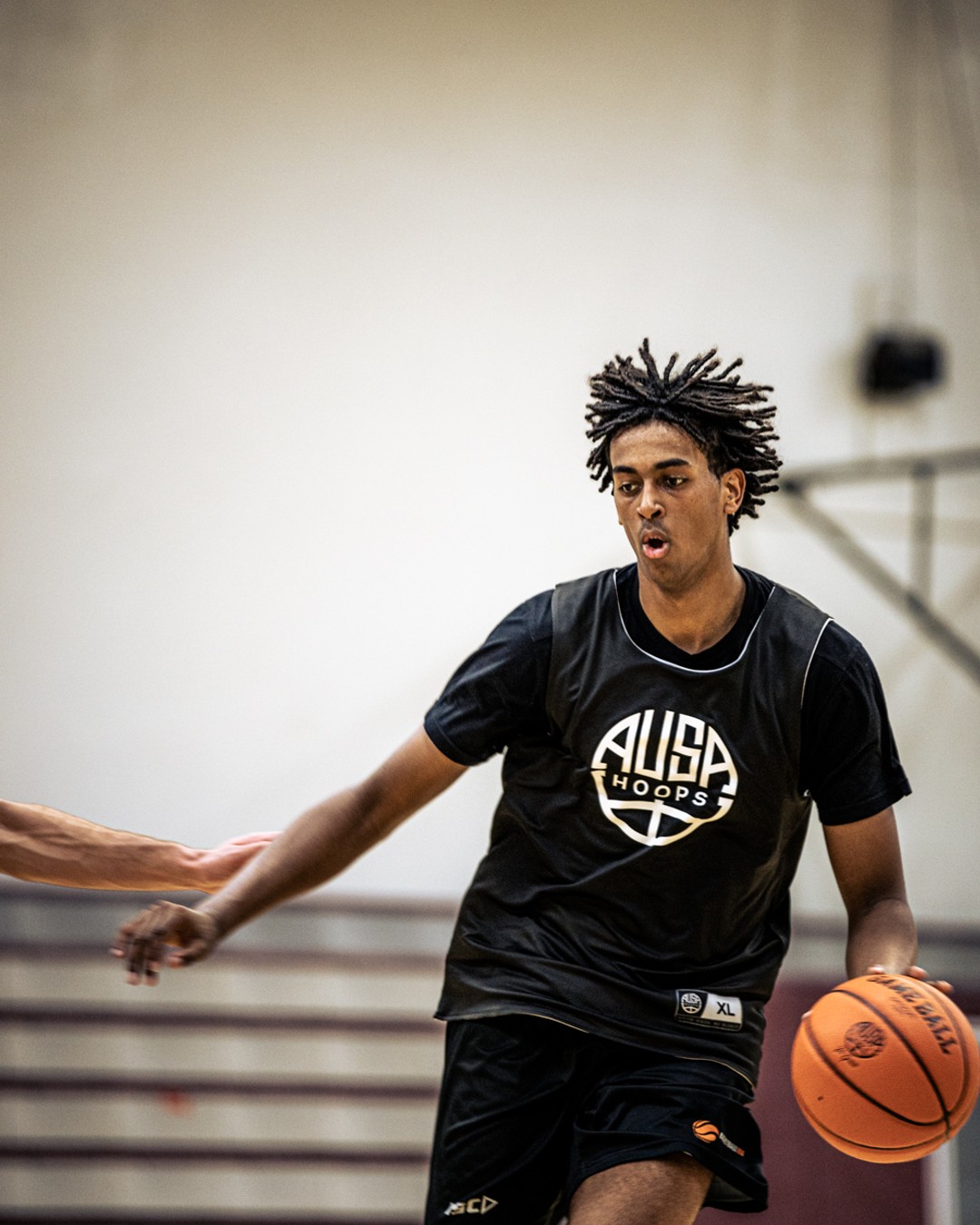 Aaron Gashaw Commits to Cameron University Basketball — graphic