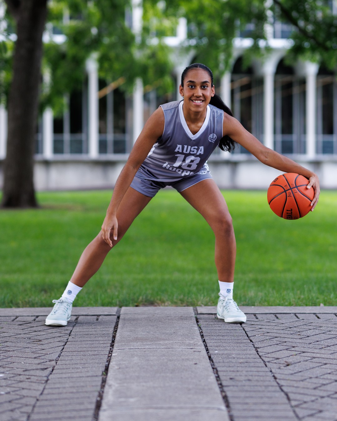 Gabbi Huddlestone Commits to Dodge City Women's Basketball, graphic
