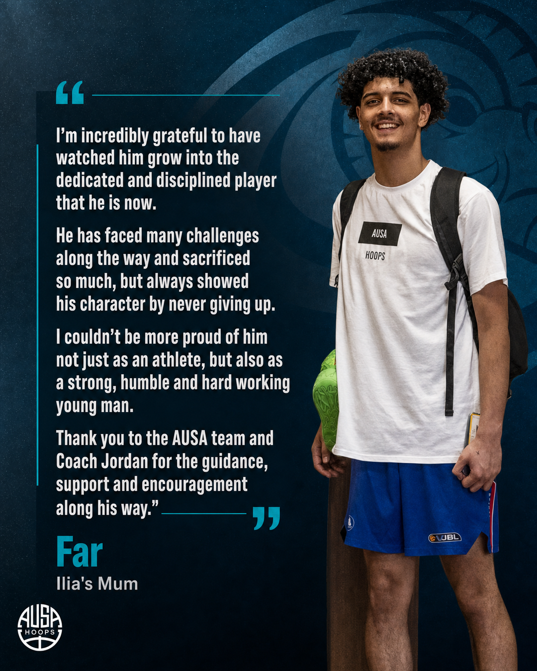 Ilia Nabi Commits to Wilbur Wright College Basketball — quote graphic