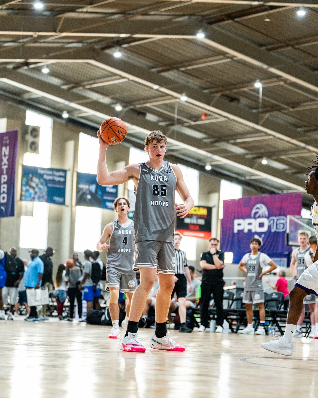 Luca Dinulescu Commits to Central Arizona College for Basketball — graphic