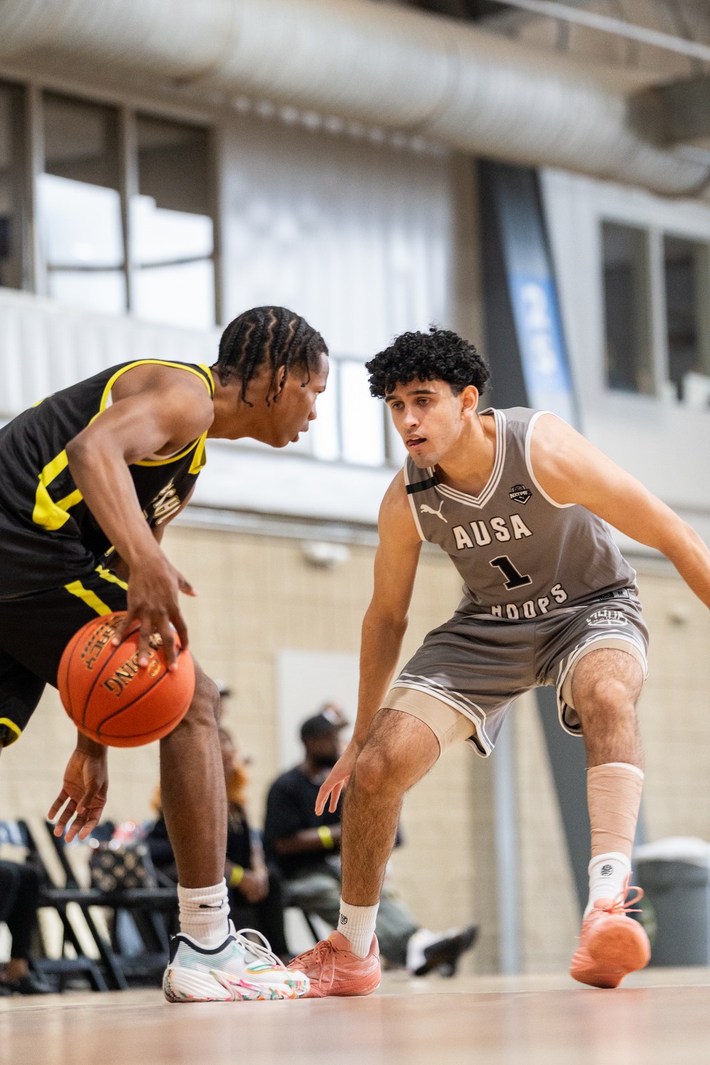 Seb Rault at an AUSA Hoops event