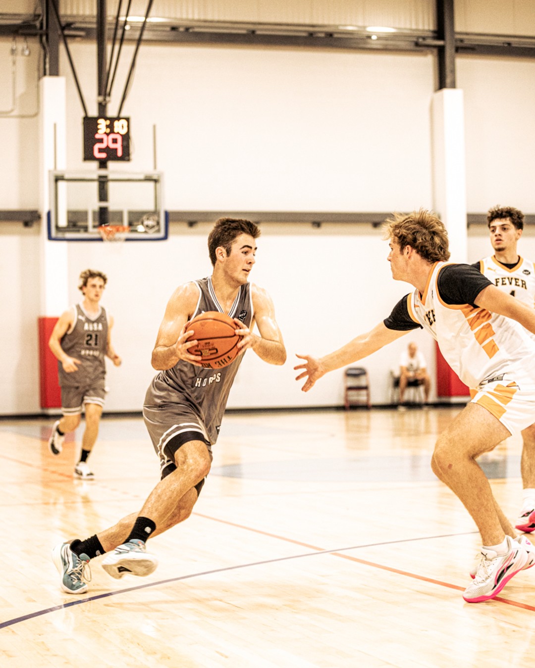 Spencer Gaze Commits to Oklahoma City University Basketball, graphic